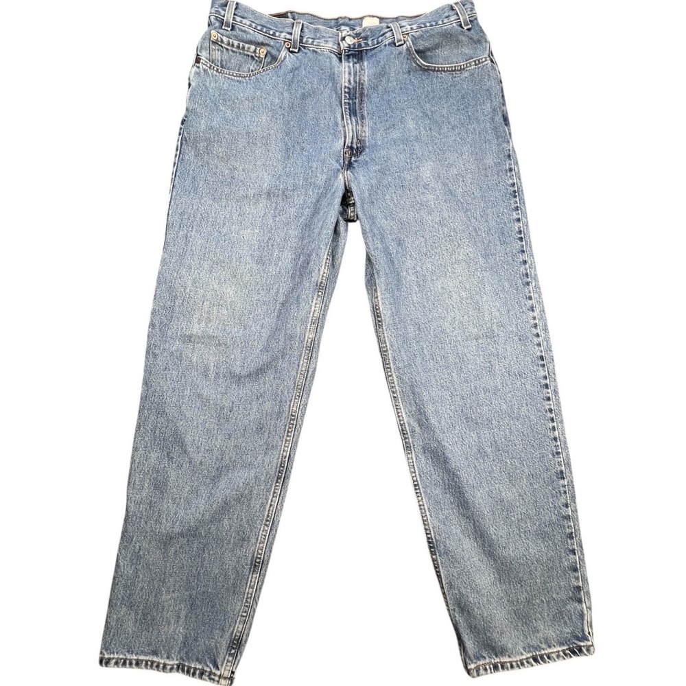 VTG Levi's Blue Jeans 550 Relaxed Fit Tapered Leg Denim Men 40x32 Y2K